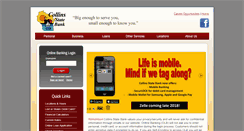 Desktop Screenshot of collinsstatebank.com